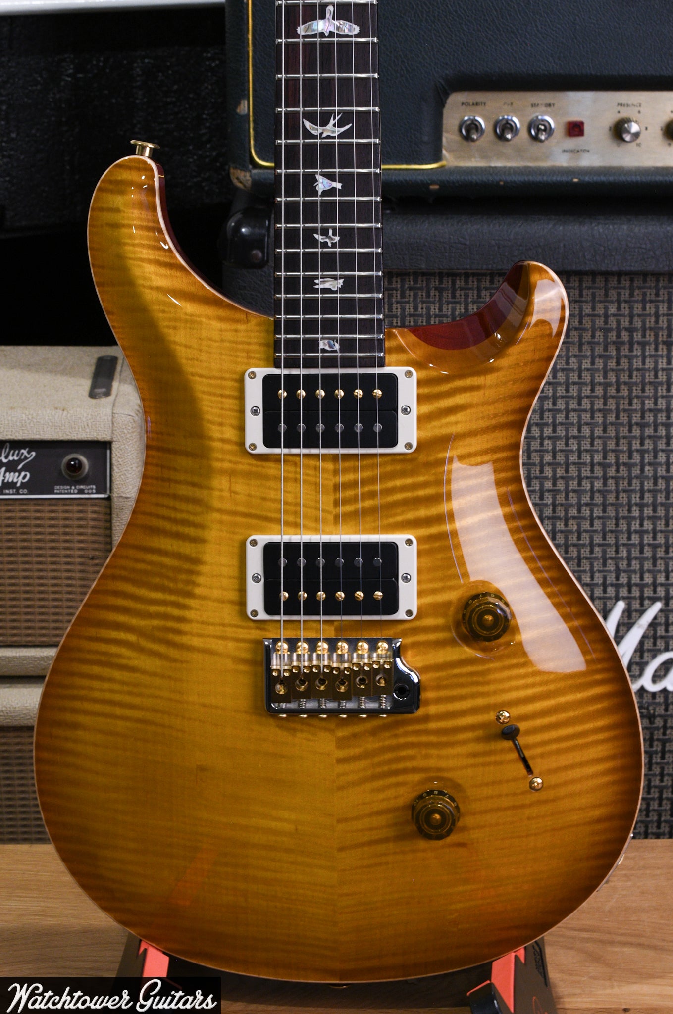 PRS Paul Reed Smith Custom 24 10-Top Electric Guitar (with Case)