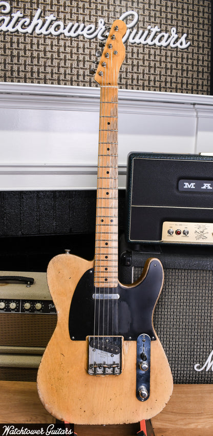 2022 Nacho Blackguard Telecaster Aged Butterscotch #0377