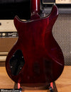 2000 Baker BJ Hollow Korina Dark Cherry Burst Quilt