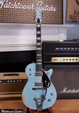 2022 Gretsch Masterbuilt Steven Stern G6128-CS ’59 Duo Jet Heavy Relic Motor City Blue