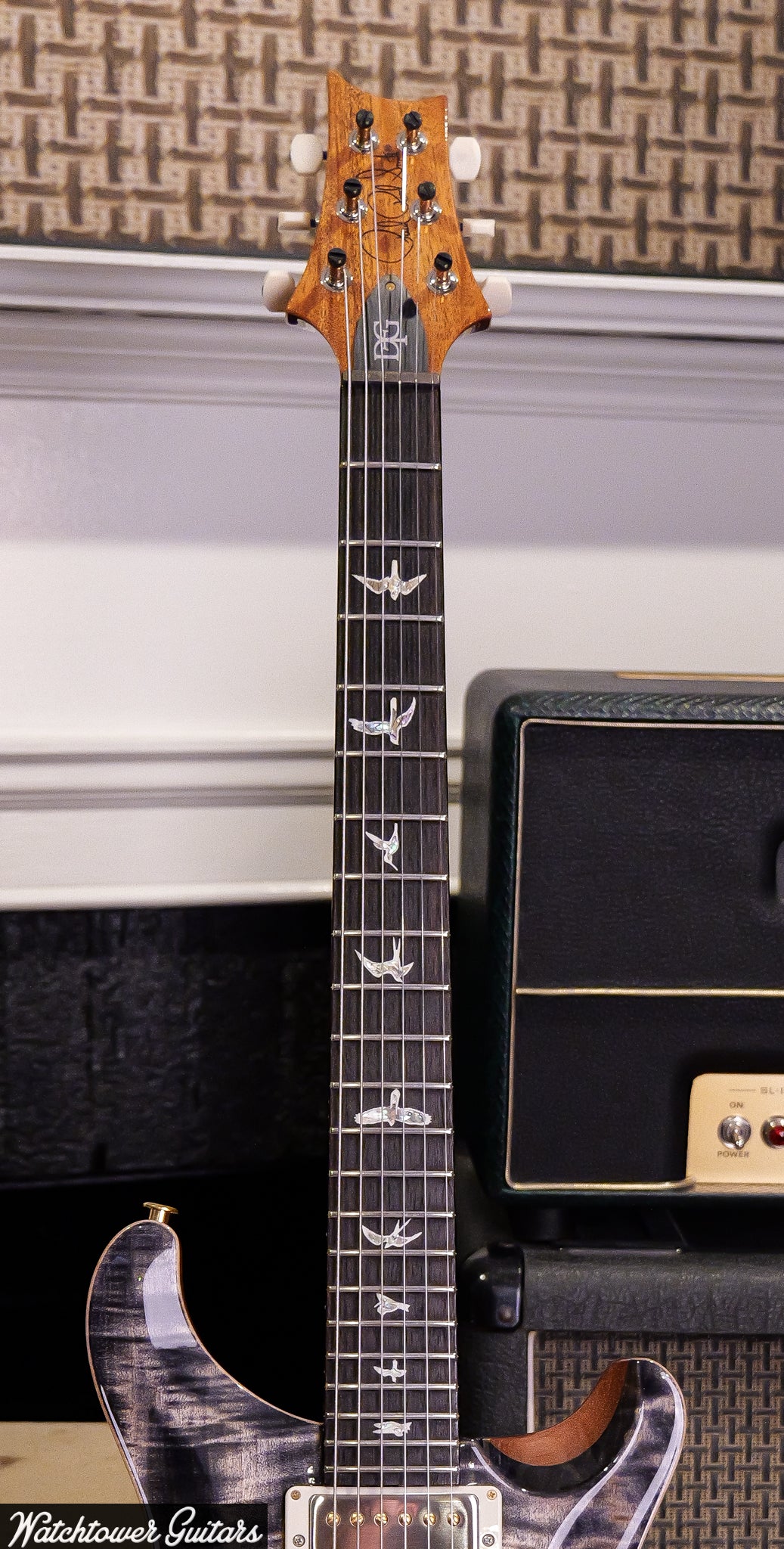 Paul Reed Smith PRS DGT Birds 10 Top Charcoal