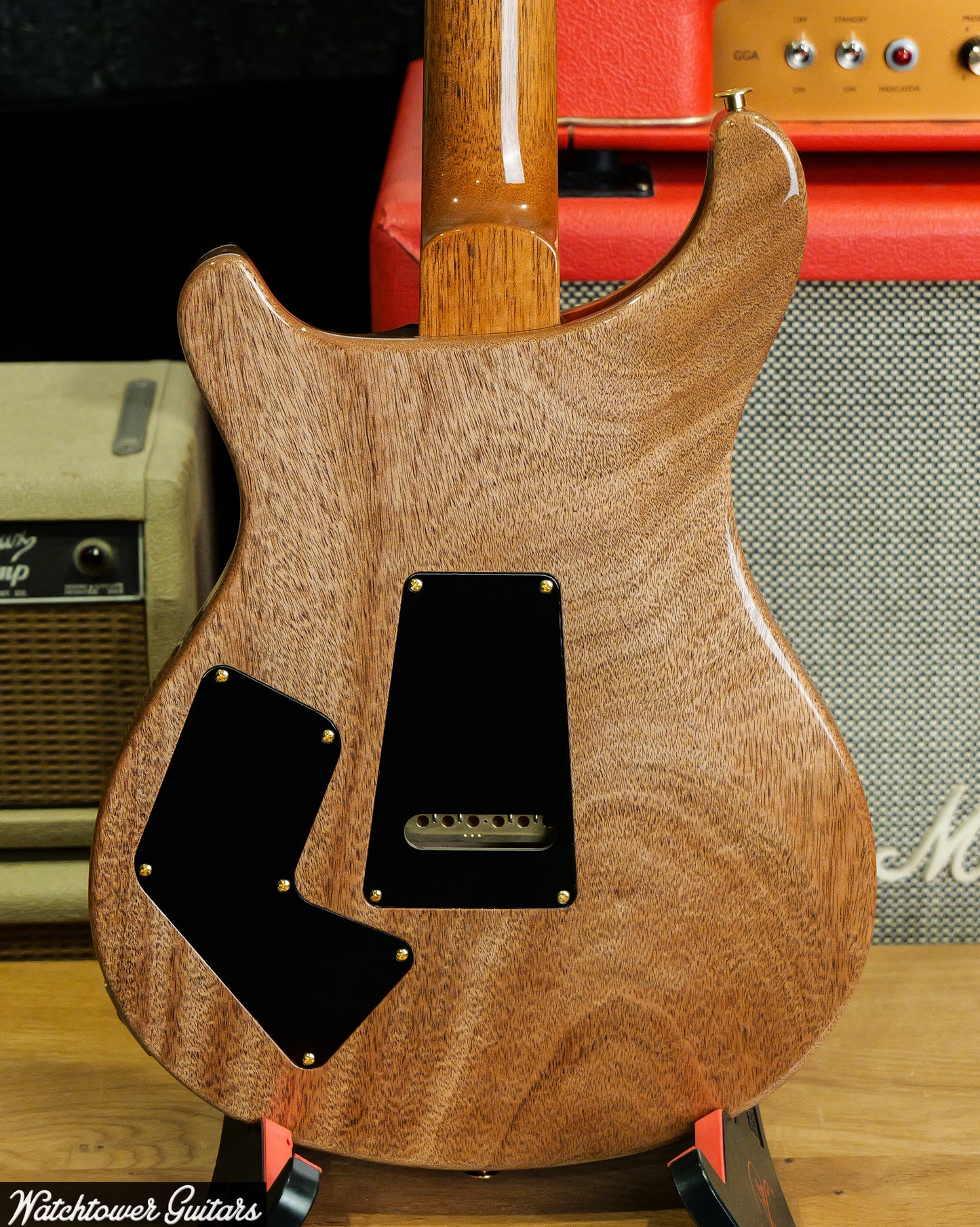 Paul Reed Smith PRS Modern Eagle V 10 Top Yellow Tiger