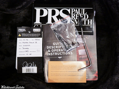 Paul Reed Smith PRS Modern Eagle V 10 Top Yellow Tiger