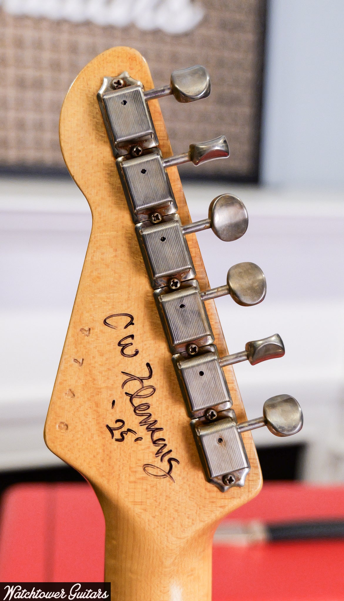 LSL Instruments Saticoy Chris Fleming Masterbuilt - Aged Olympic White