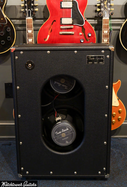 Two Rock 2x12 Cabinet in Black Bronco/Modern Silver Grill (SN21717)