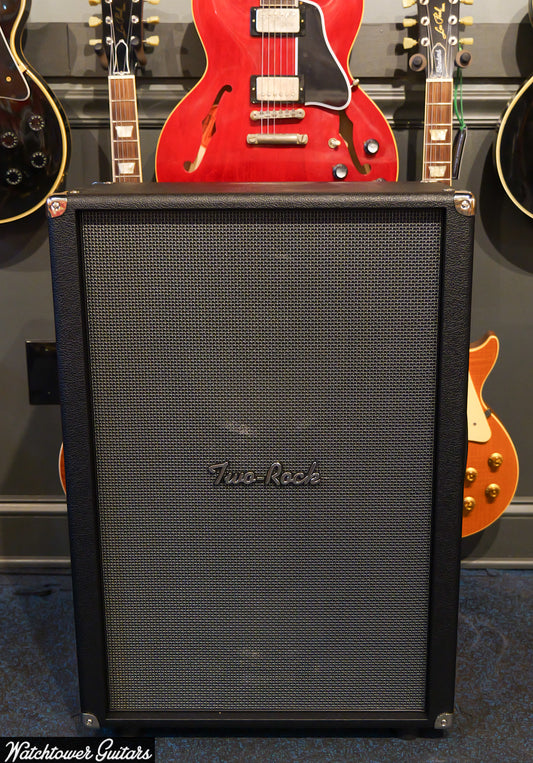 Two Rock 2x12 Cabinet in Black Bronco/Modern Silver Grill (SN21718)