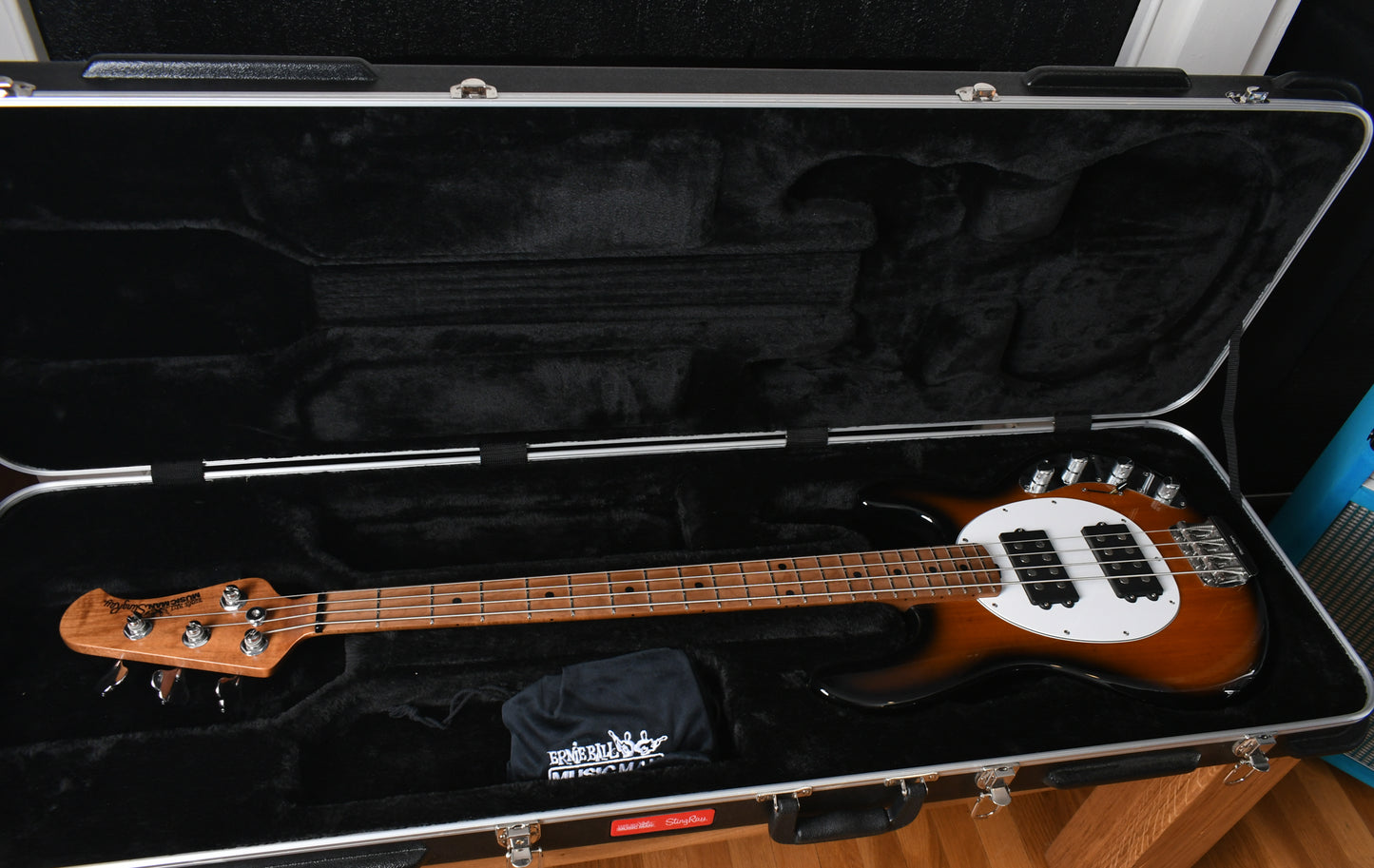 2019 Ernie Ball Music Man StingRay Special 4 HH Vintage Sunburst
