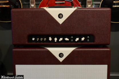 Divided by 13 FTR 37 Head & 2x12F Speaker Cabinet- Vintage Bordeaux