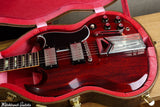 2021 Gibson 60th Anniversary 1961 SG Standard Sideways Vibrola Cherry