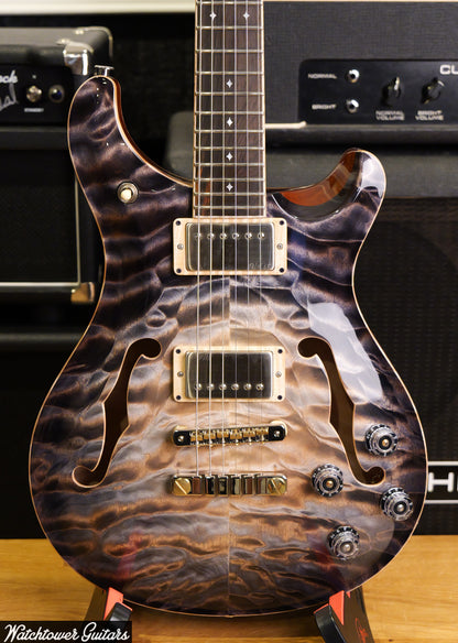 Paul Reed Smith PRS Private Stock Watchtower Run 594 Hollowbody II Quilt Frostbite Glow