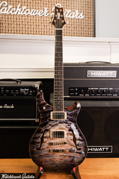 Paul Reed Smith PRS Private Stock Watchtower Run 594 Hollowbody II Quilt Frostbite Glow
