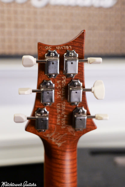 Paul Reed Smith PRS Private Stock Watchtower Run 594 Hollowbody II Quilt Frostbite Glow