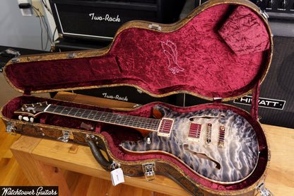 Paul Reed Smith PRS Private Stock Watchtower Run 594 Hollowbody II Quilt Frostbite Glow