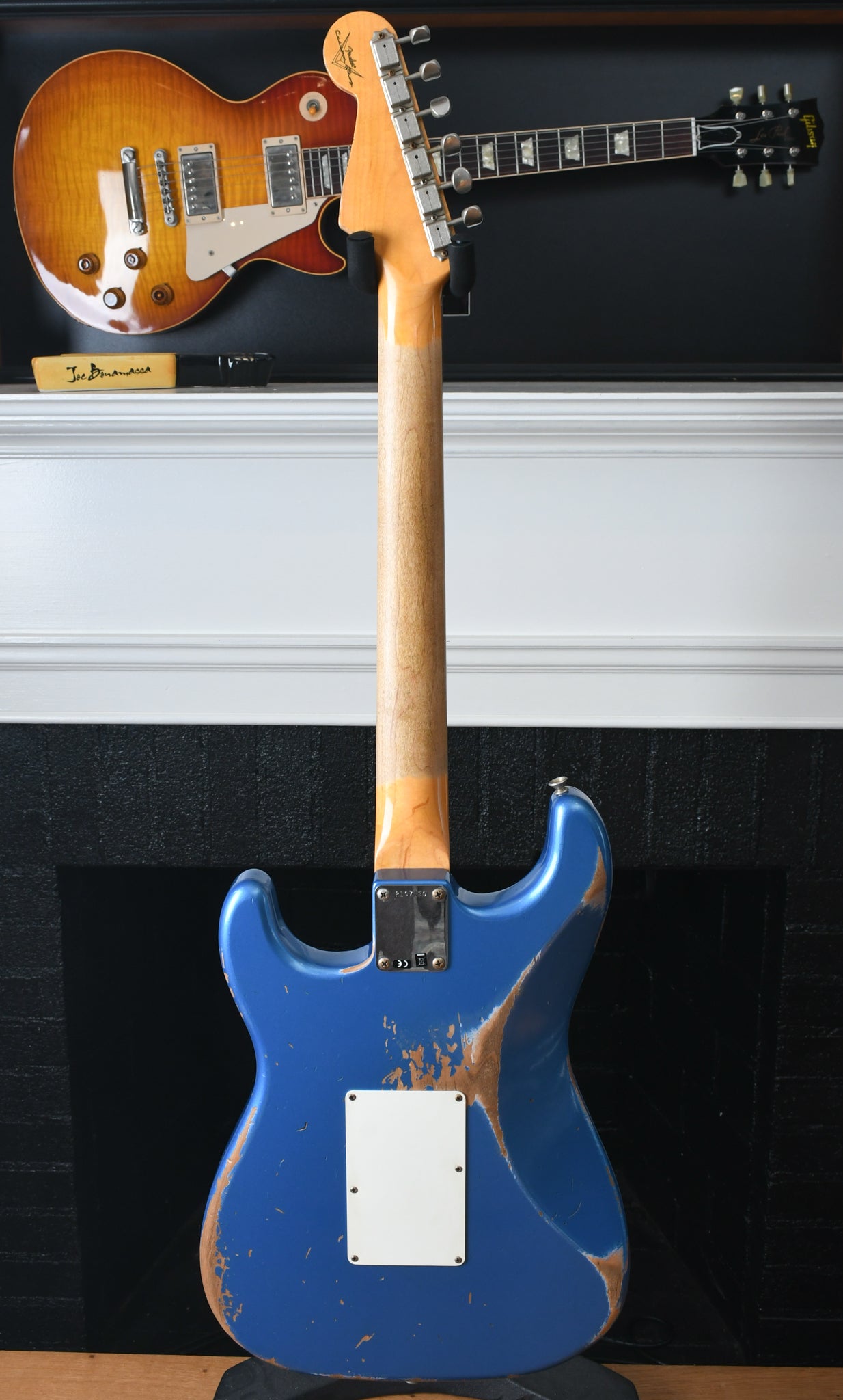 2020 Fender Custom Shop Heavy Relic 1960 Stratocaster HSS Floyd Rose Lake Placid Blue