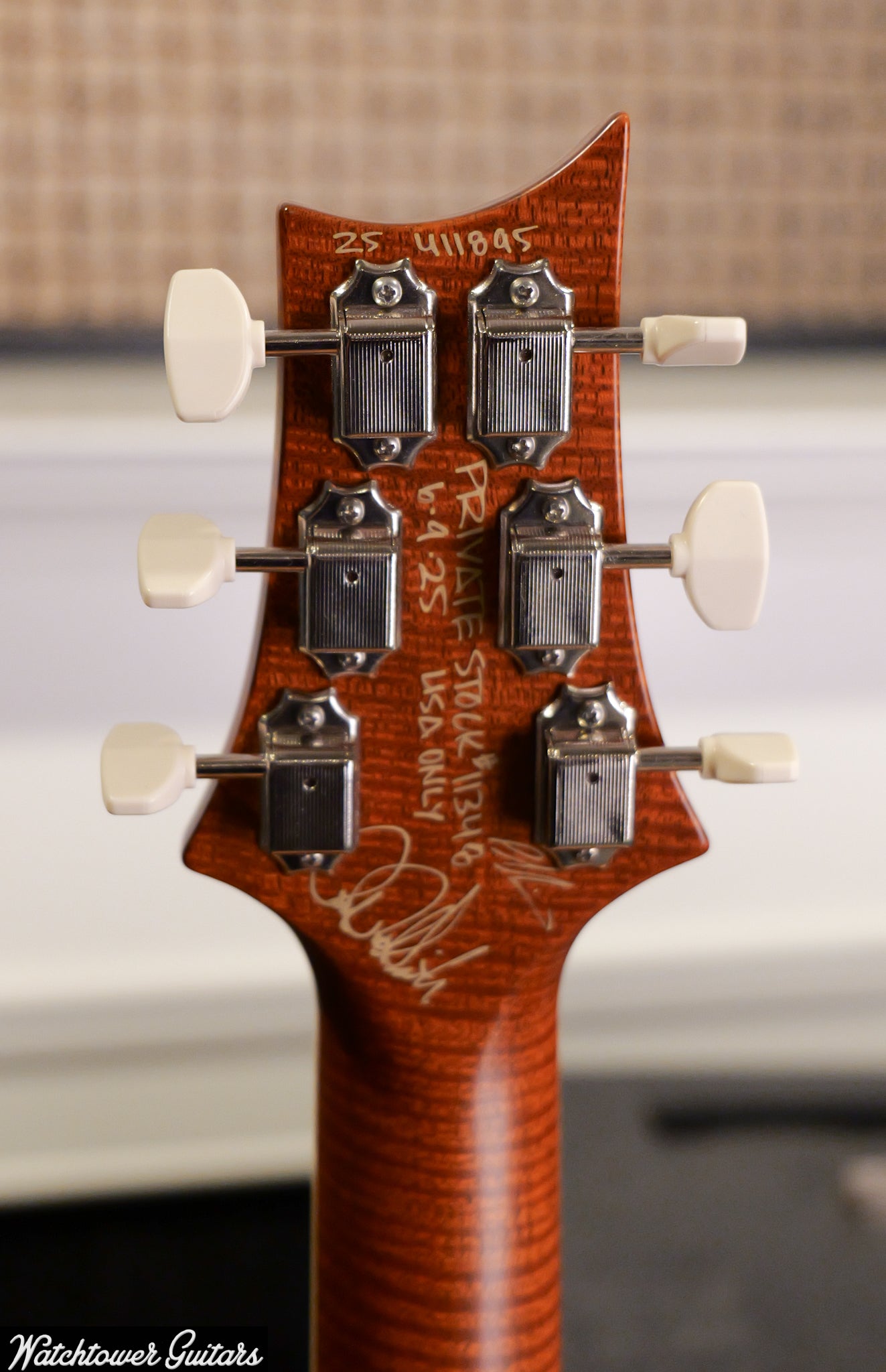 Paul Reed Smith PRS Private Stock Watchtower Run 594 Singlecut Frostbite Glow