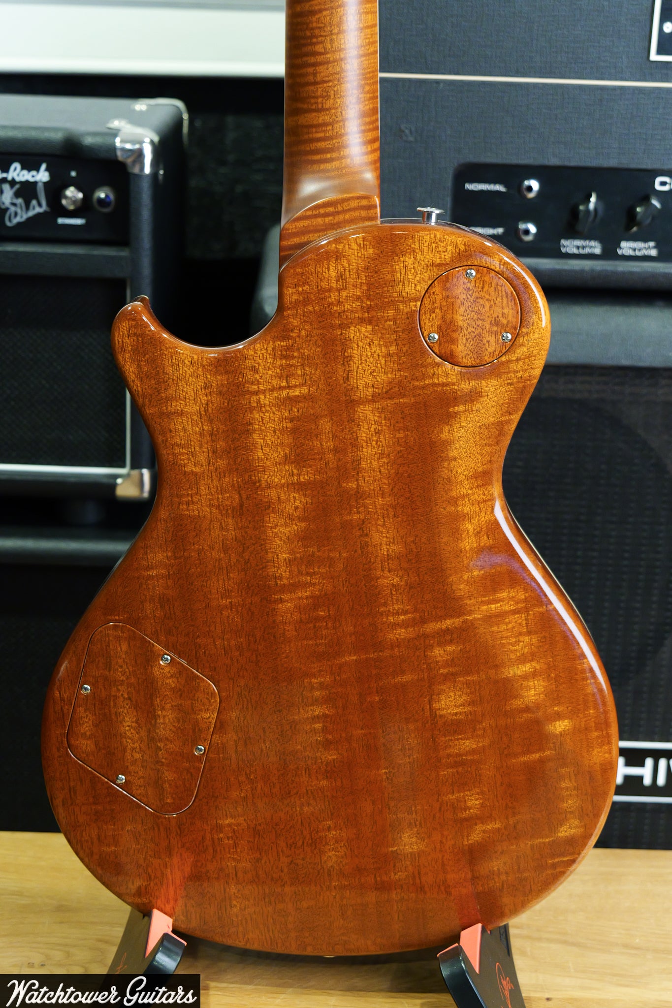 Paul Reed Smith PRS Private Stock Watchtower Run 594 Singlecut Blood Orange Glow