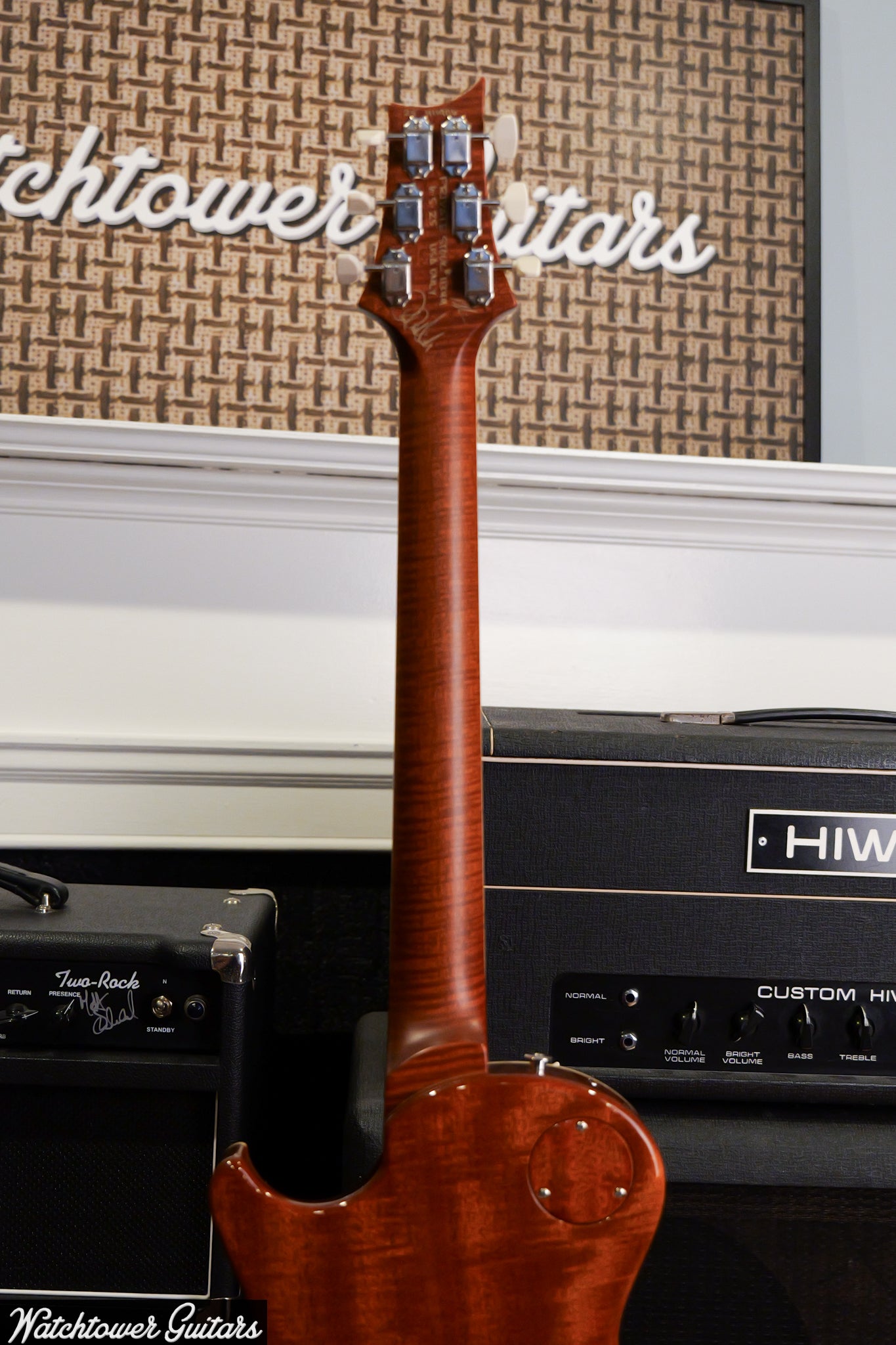 Paul Reed Smith PRS Private Stock Watchtower Run 594 Singlecut Blood Orange Glow