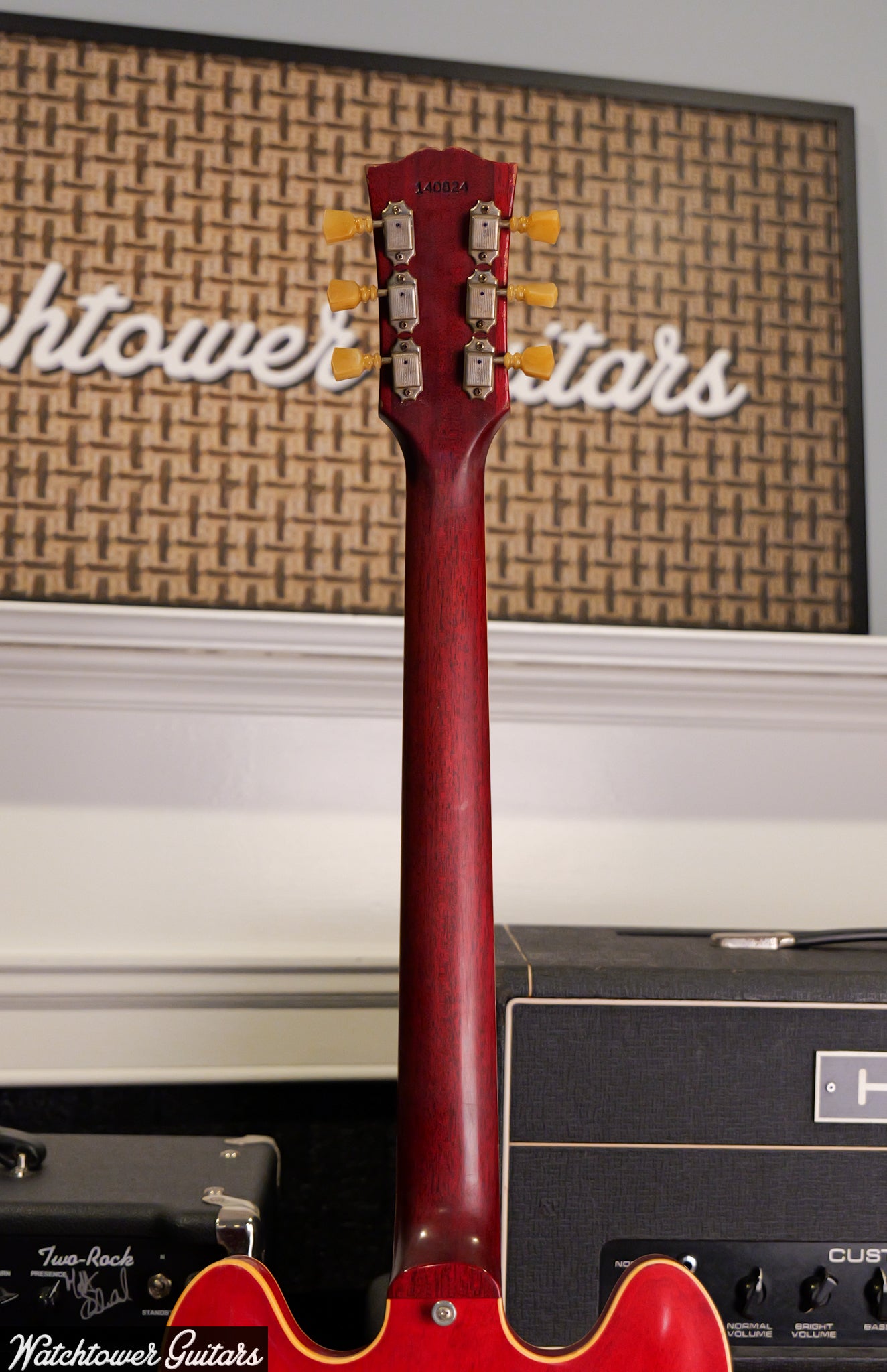 2024 Gibson Murphy Lab '64 ES-335 Cherry Danocaster Makeover