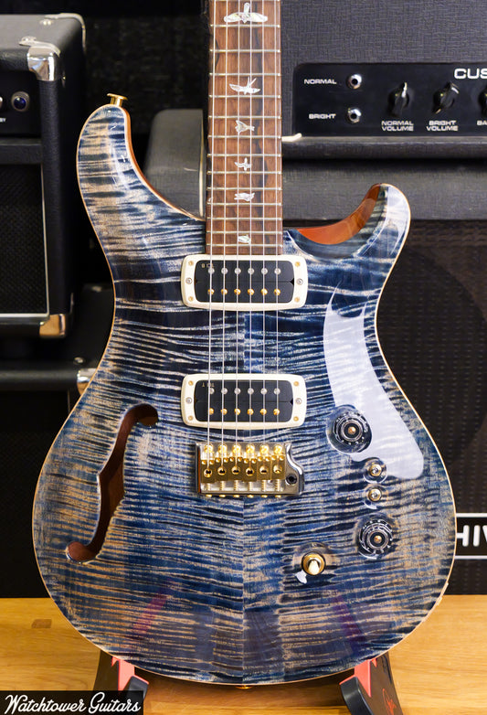 Paul Reed Smith PRS 40th Anniversary Custom 24-08 Semi Hollow Limited Edition Faded Whale Blue