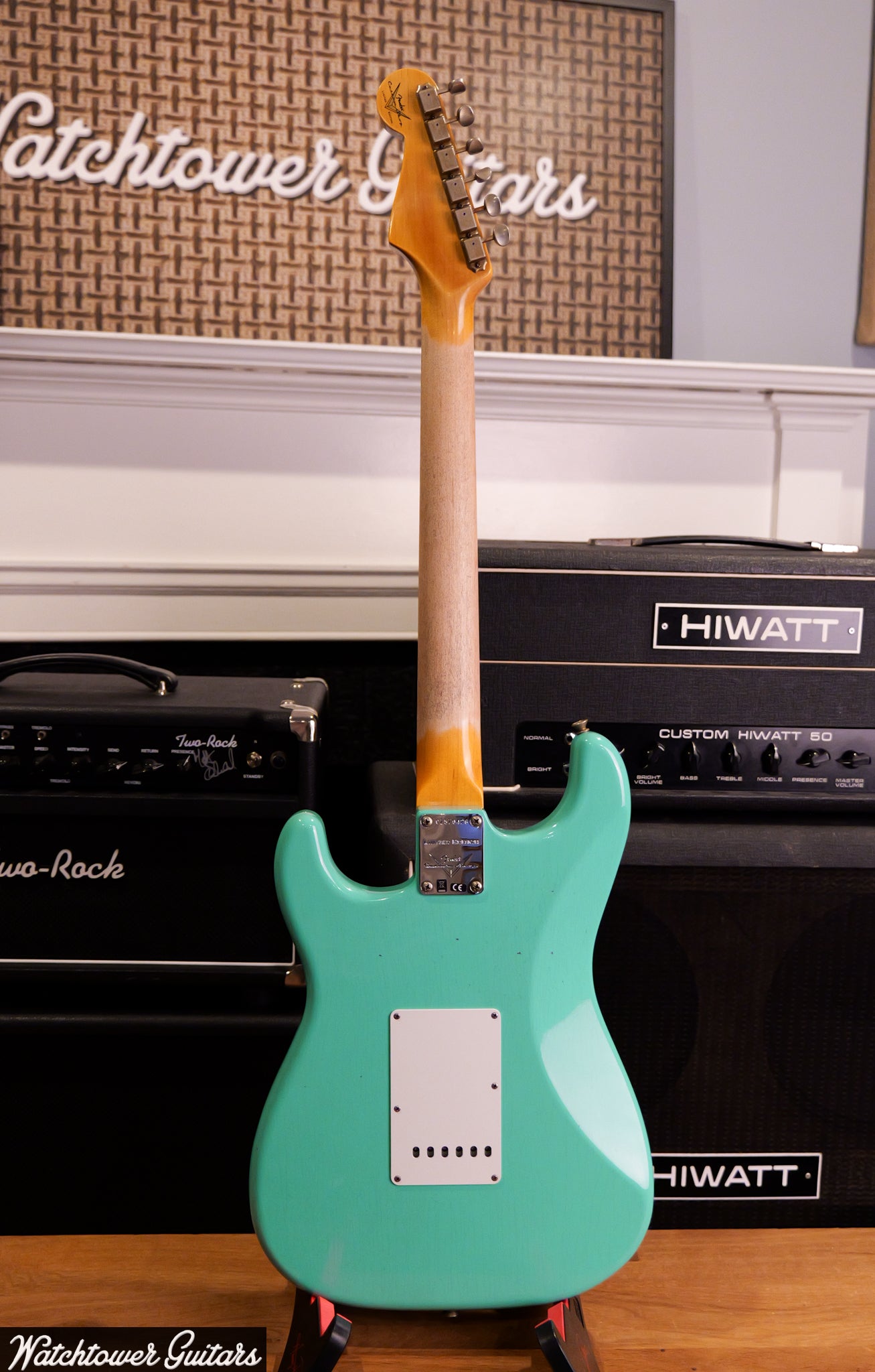 2024 Fender Custom Shop Journeyman 1962/63 Stratocaster Faded Seafoam Green