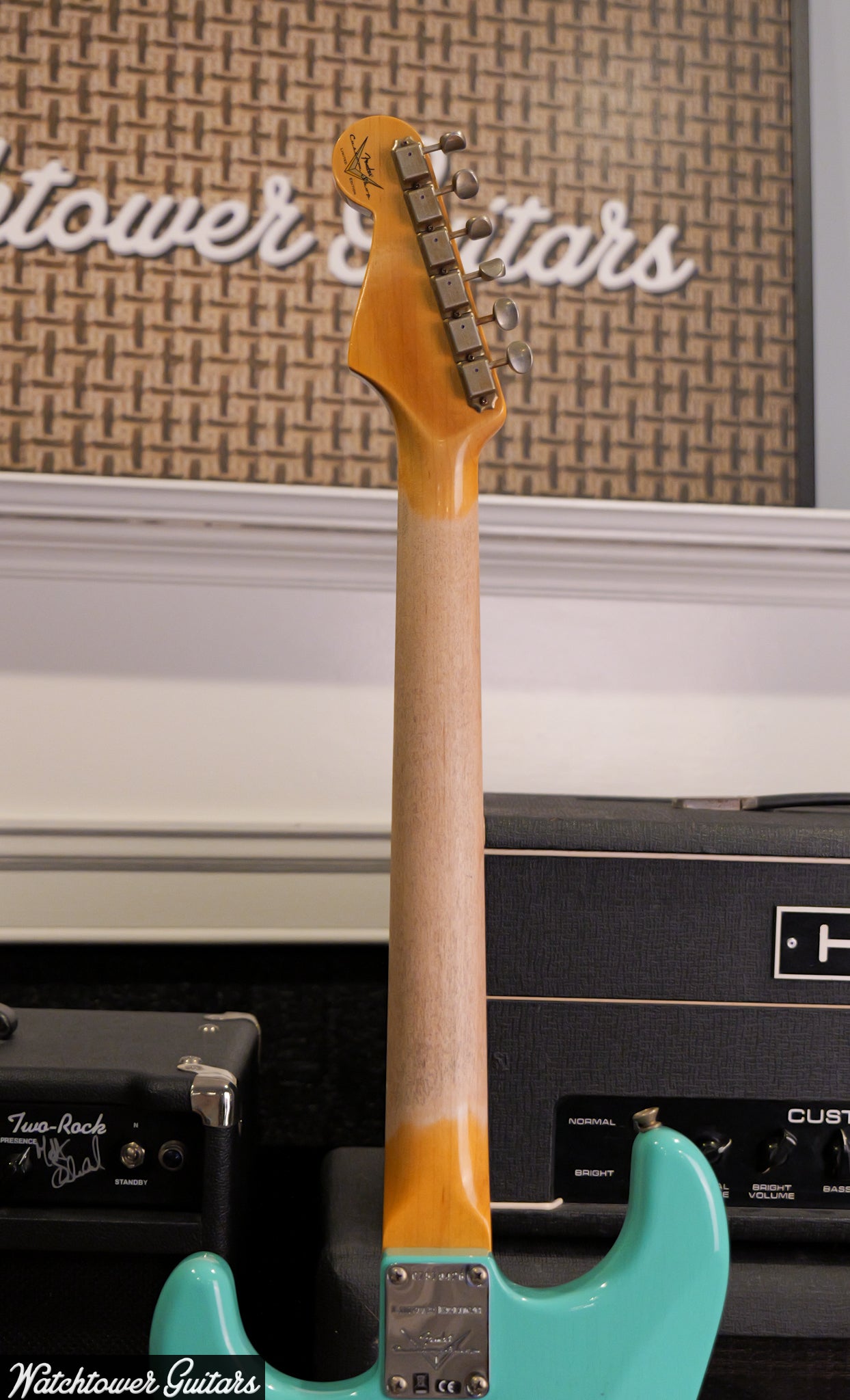 2024 Fender Custom Shop Journeyman 1962/63 Stratocaster Faded Seafoam Green