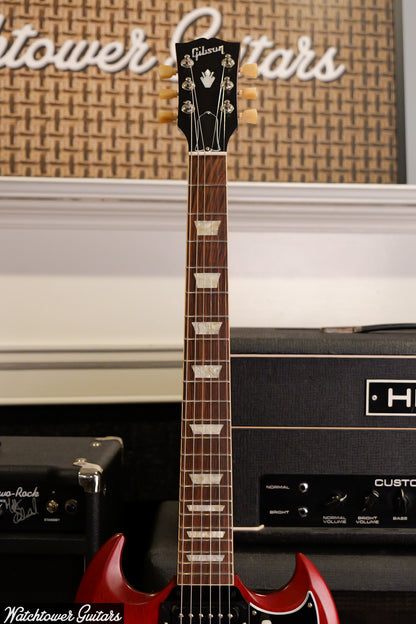 2023 Gibson SG Standard '61 Faded Maestro Vibrola Vintage Cherry