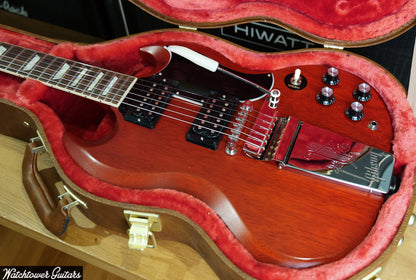 2023 Gibson SG Standard '61 Faded Maestro Vibrola Vintage Cherry