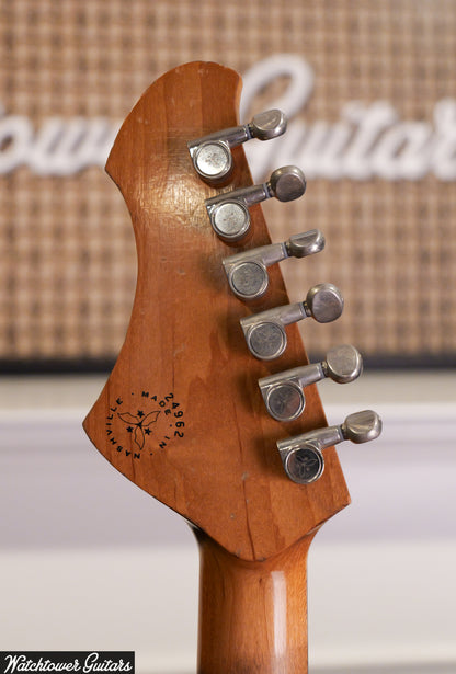 2024 Novo Guitars Serus P2 Gold Foil Pickups Ice Blue Metallic