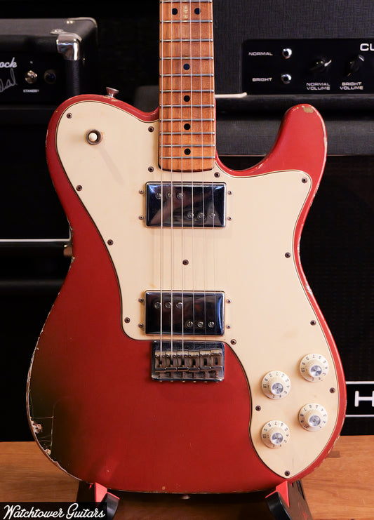 2015 Danocaster Single Cut Deluxe Candy Tangerine