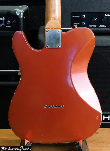 2015 Danocaster Single Cut Deluxe Candy Tangerine