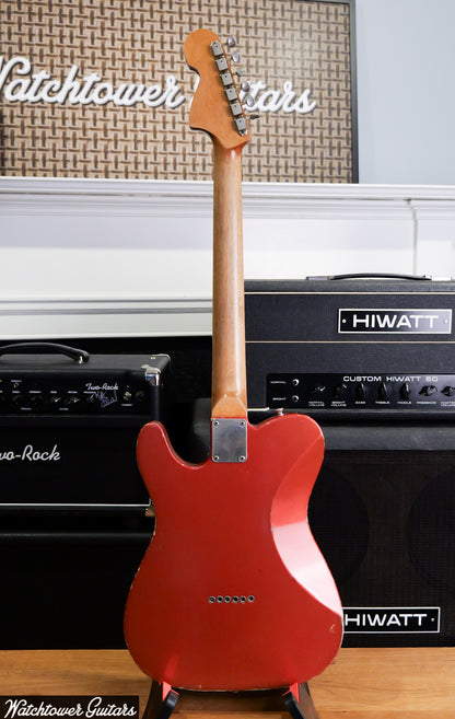 2015 Danocaster Single Cut Deluxe Candy Tangerine