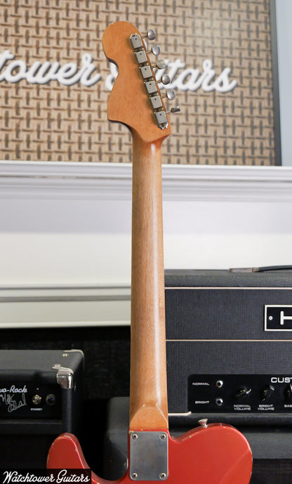 2015 Danocaster Single Cut Deluxe Candy Tangerine