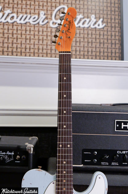 2022 Fender Custom Shop 1960 Telecaster Custom Heavy Relic Sonic Blue