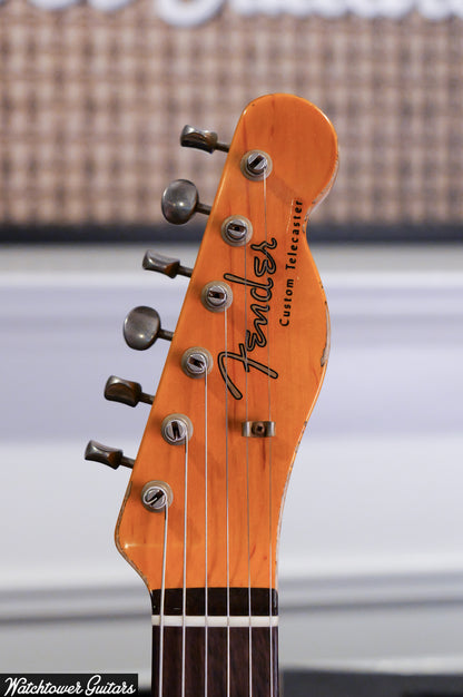 2022 Fender Custom Shop 1960 Telecaster Custom Heavy Relic Sonic Blue