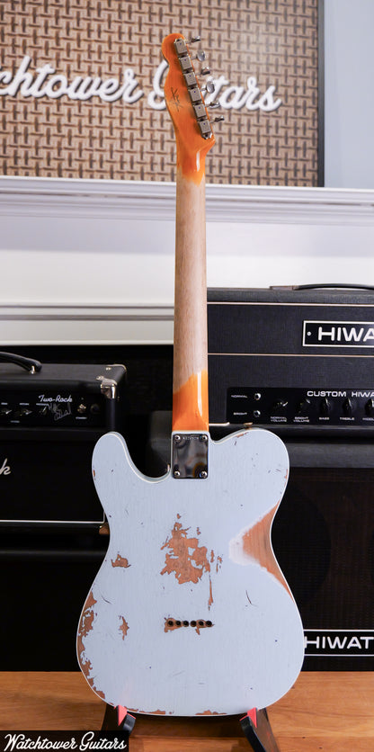 2022 Fender Custom Shop 1960 Telecaster Custom Heavy Relic Sonic Blue