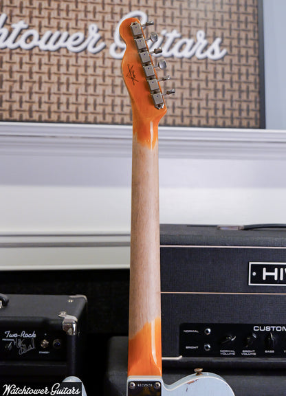 2022 Fender Custom Shop 1960 Telecaster Custom Heavy Relic Sonic Blue