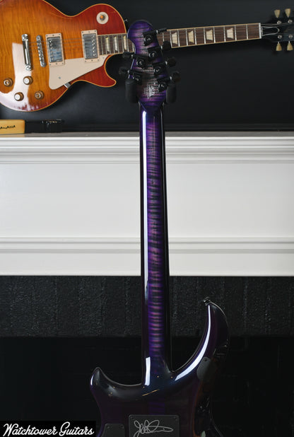 Ernie Ball Music Man Limited Edition John Petrucci Majesty Maple Top Crystal Amethyst