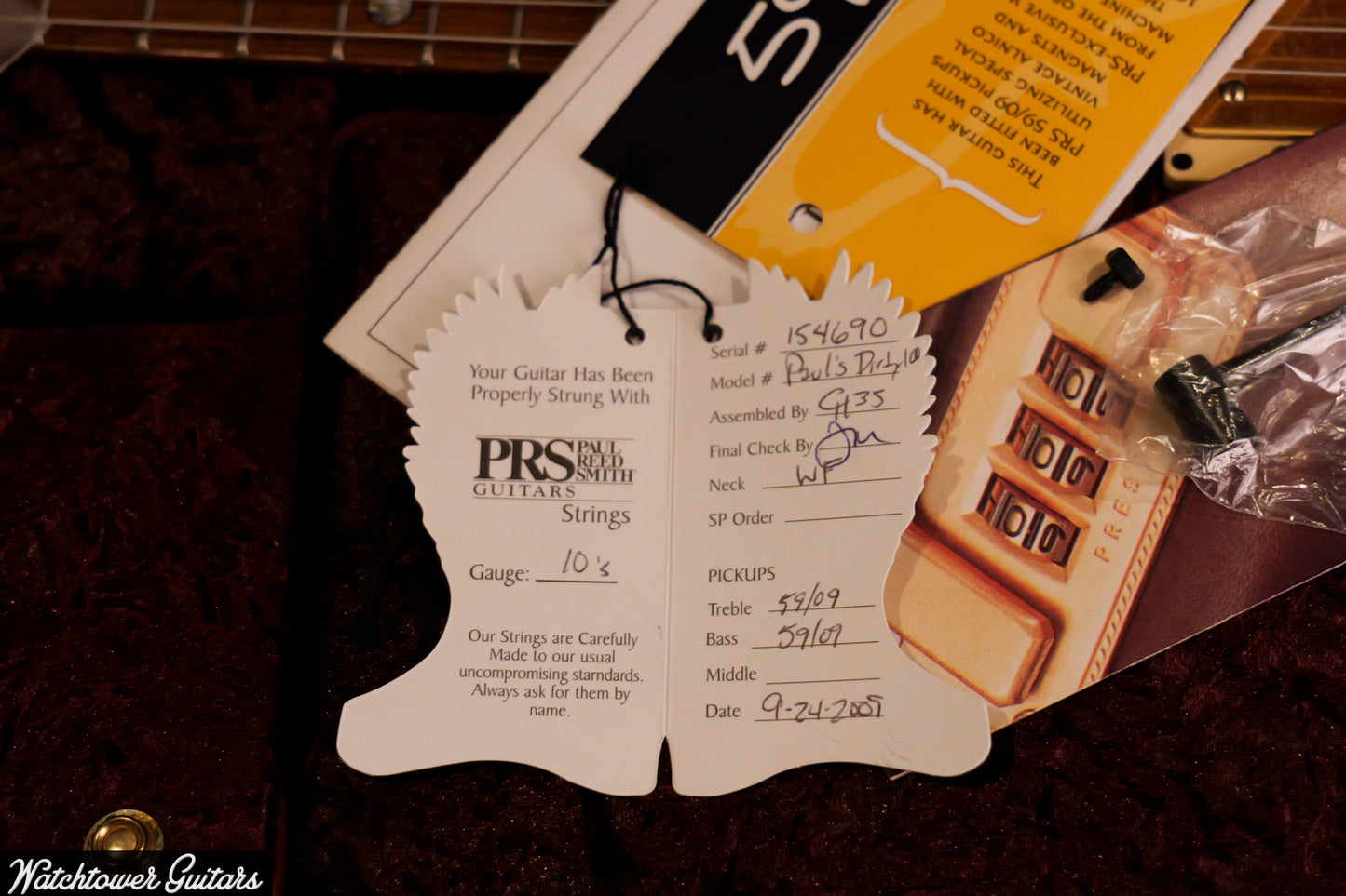 2009 Paul Reed Smith PRS Paul's Dirty 100 Black Gold #49/100