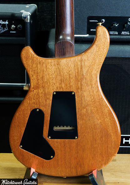 2010 PRS Modern Eagle II 25th Anniversary Yellow Tiger Rosewood Neck