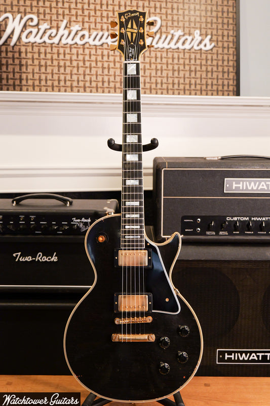 2018 Gibson Les Paul 1957 Custom Wildwood Spec Tom Murphy Aged Black Beauty