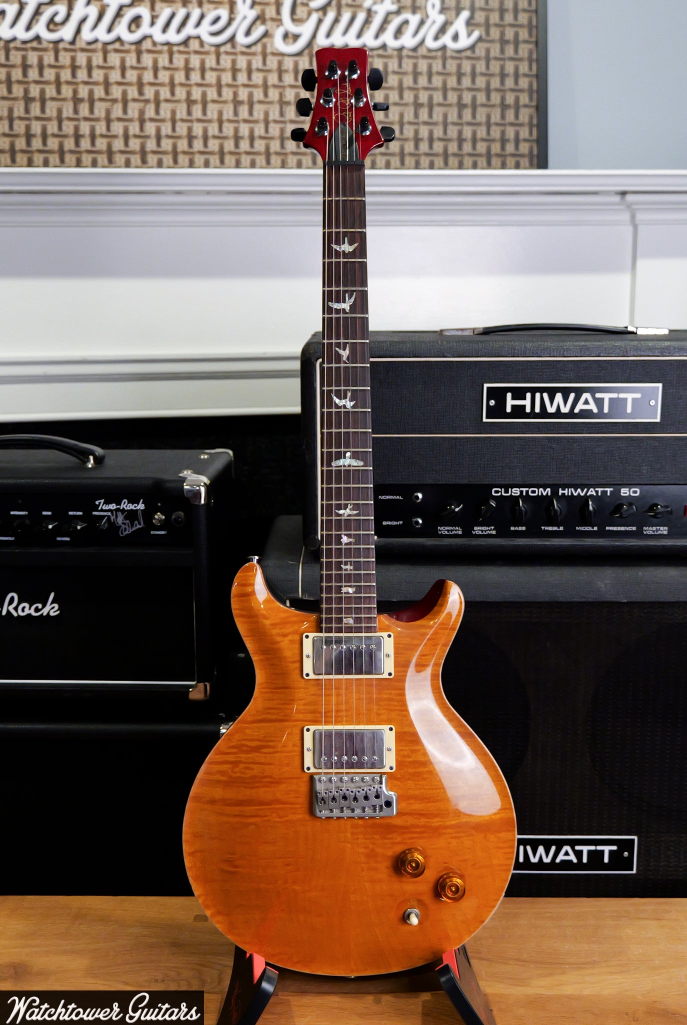 2001 Paul Reed Smith PRS Santana III Santana Yellow 10 Top