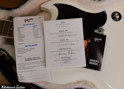 2011 Gibson SG Special 50th Anniversary Pete Townshend Signature Polaris White