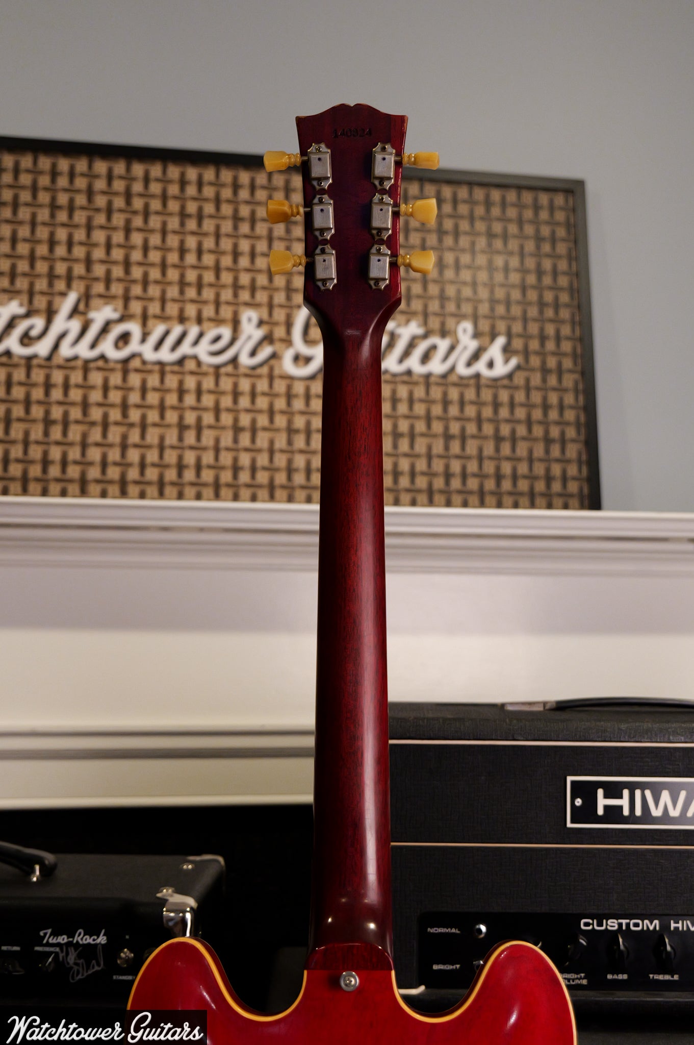 2024 Gibson Murphy Lab '64 ES-335 Cherry Danocaster Makeover