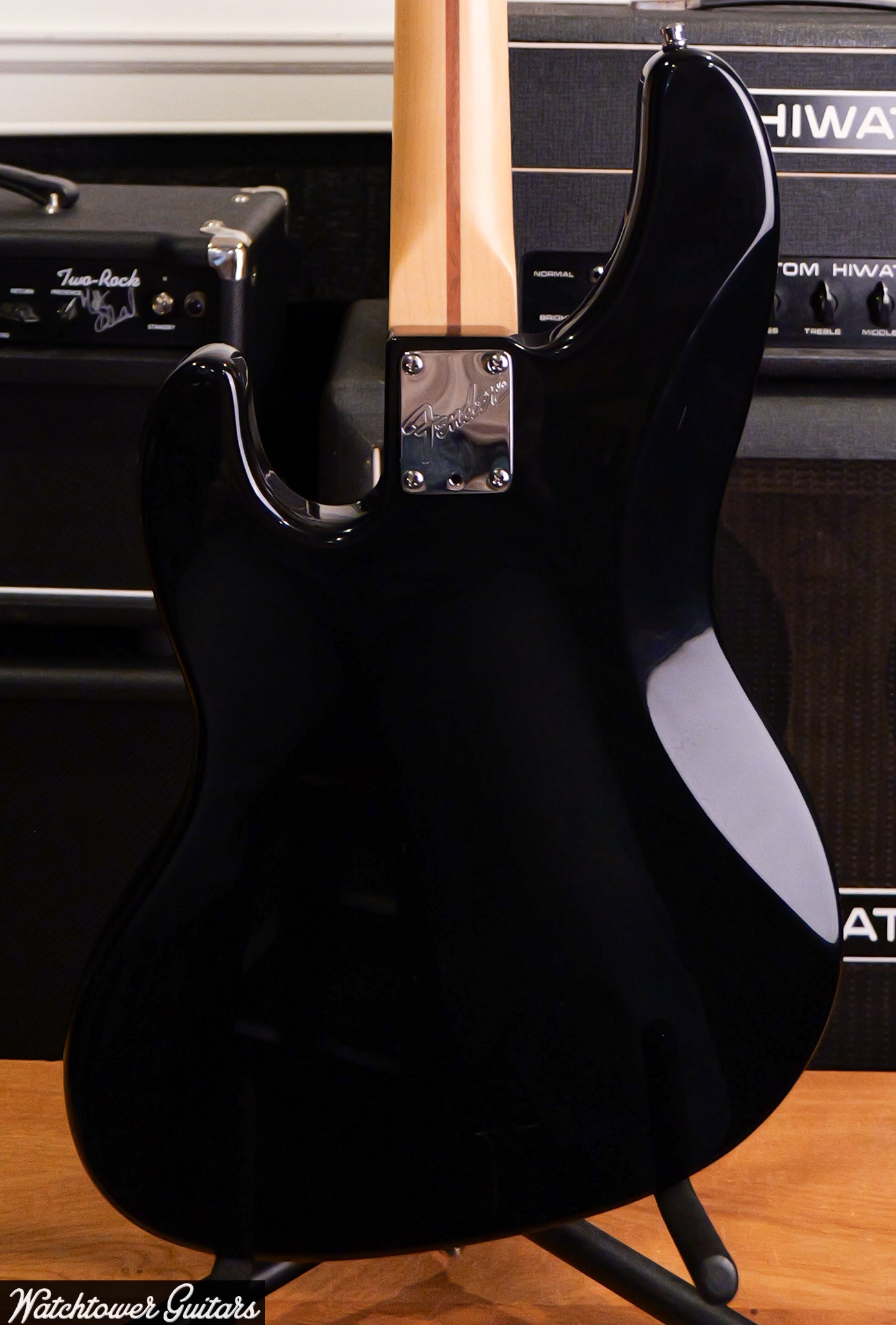 1993 Fender Jazz Bass Long Horn Black