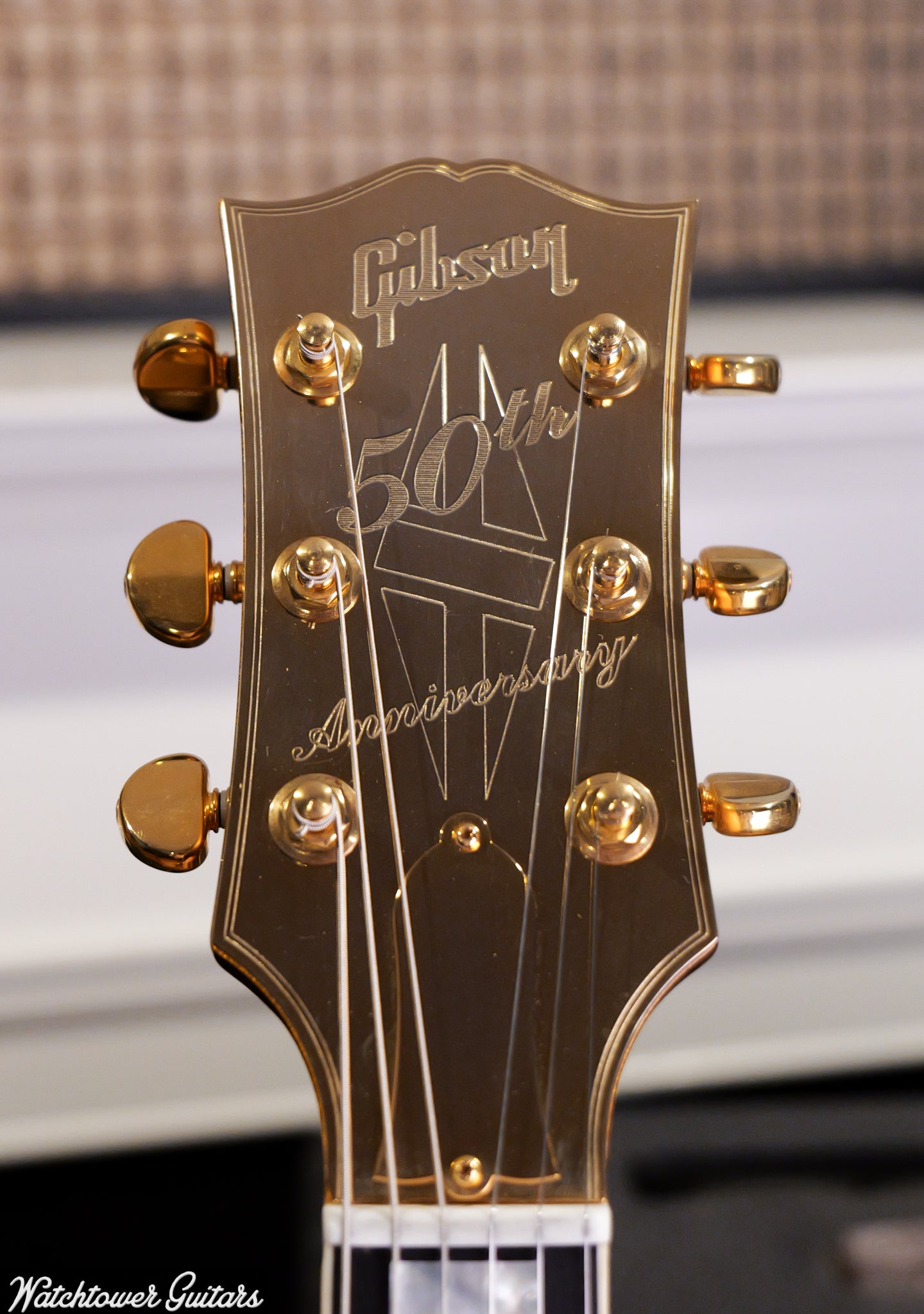 2007 Gibson Les Paul Custom 1957 50th Anniversary #102 Gold