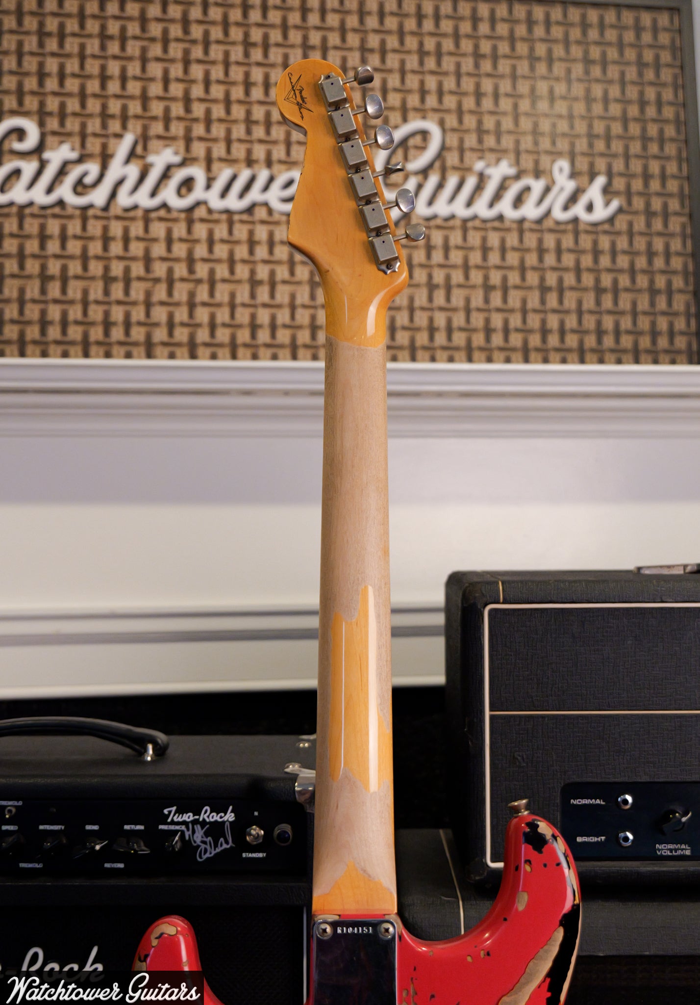 2022 Fender Custom Shop Michael Landau Signature 1963 Stratocaster Fiesta Red over 3-Color Sunburst
