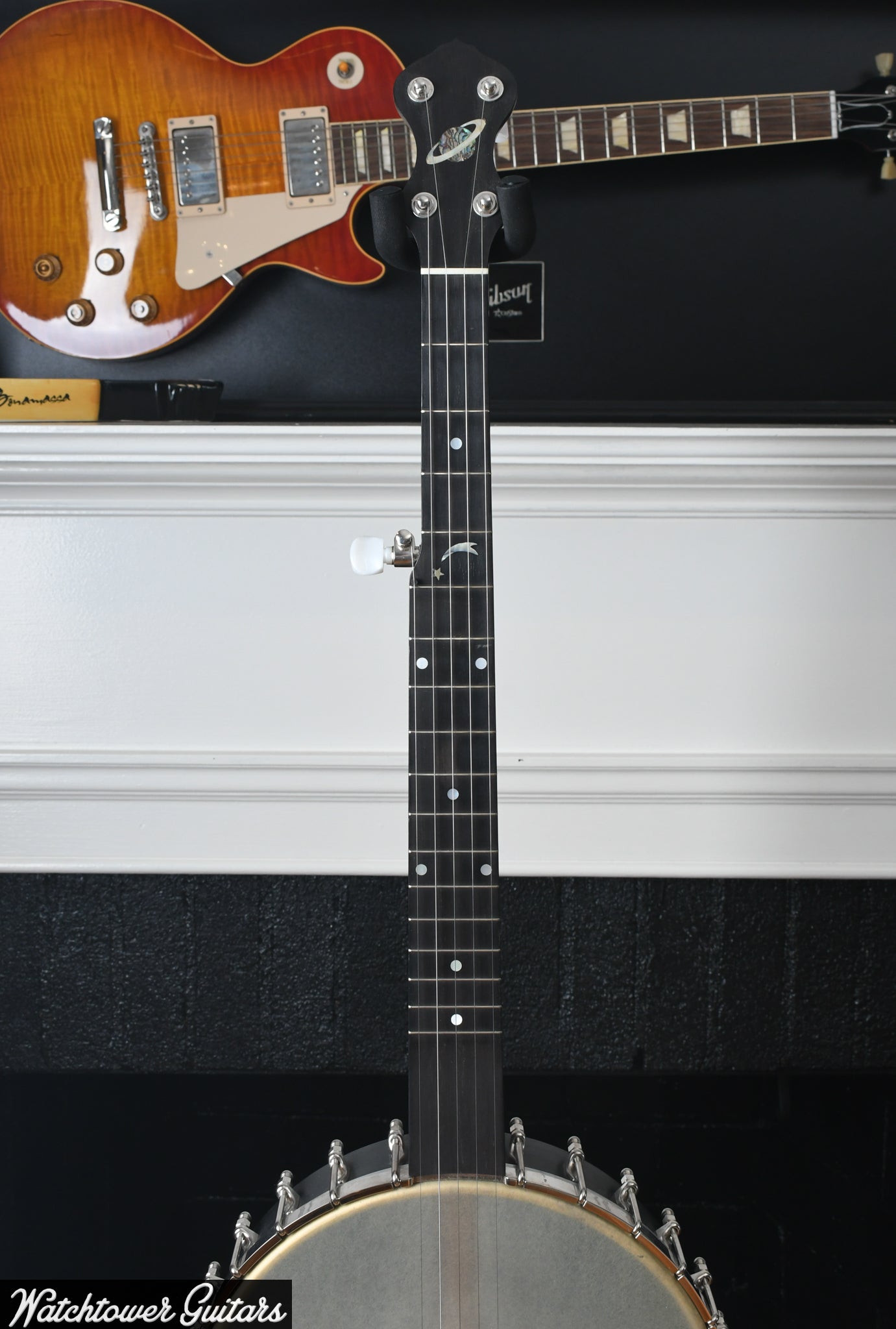 2008 Chanterelle 12" Banjo Standard Walnut Mike Ramsey