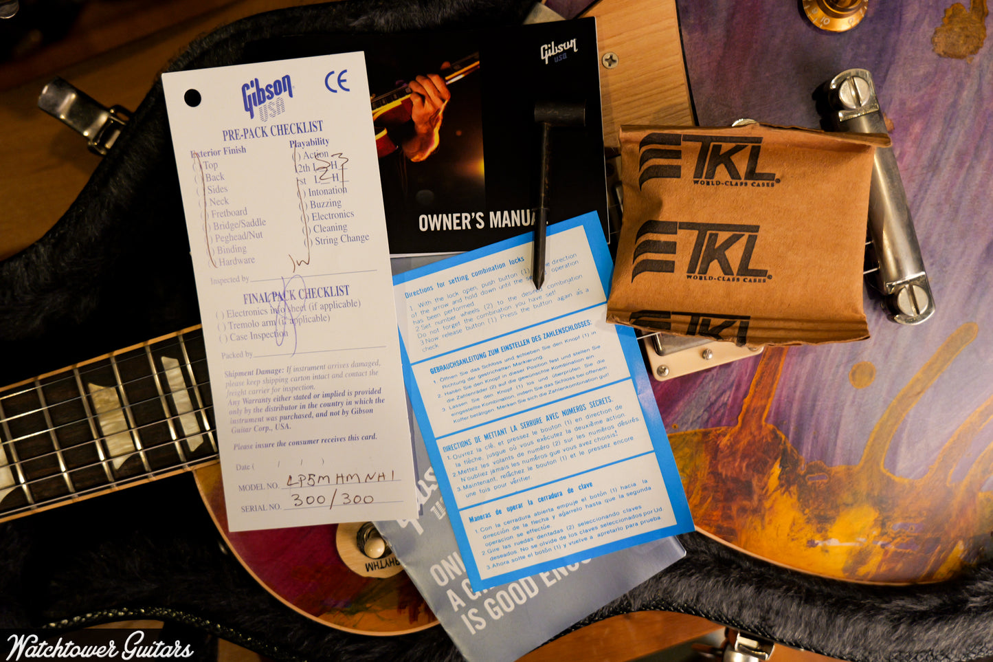 2005 Gibson "Music Rising" Hurricane Katrina Benefit Les Paul Mardi Gras Tie Dye #300/300!!!