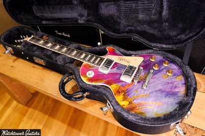 2005 Gibson "Music Rising" Hurricane Katrina Benefit Les Paul Mardi Gras Tie Dye #300/300!!!