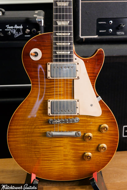 2025 Historic Makeovers Real Deal Series "Linda" Gibson Les Paul 1959 R9 Standard Brazilian Faded Cherry Sunburst